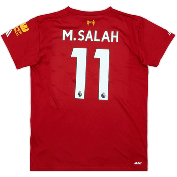 2019-20 Liverpool Home Shirt M.Salah #11 - 9/10 - (6-7 Years)
