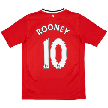 2011-12 Manchester United Home Shirt Rooney #10 - 8/10 - (XL.Boys)