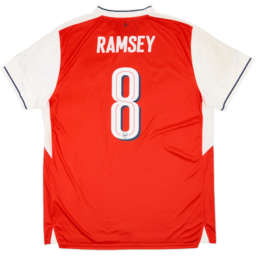 2016-17 Arsenal Home Shirt Ramsey #8 - 5/10 - (XXL)