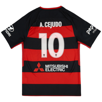 2017-18 Western Sydney Wanderers Home Shirt A.Cejudo #10 - 6/10 - (S)