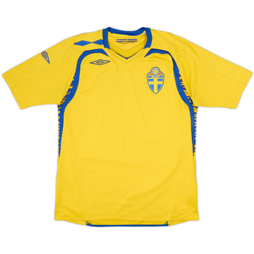 2007-09 Sweden Home Shirt - 5/10 - (M)