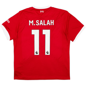 2023-24 Liverpool Home Shirt M.Salah #11 - 8/10 - (L)
