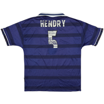 1998-00 Scotland Home Shirt Hendry #5 - 4/10 - (M)