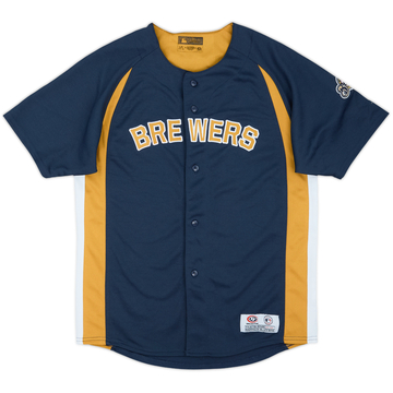 2010s Milwaukee Brewers True Fan Jersey - 8/10 - (L.Boys)