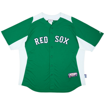 2013 Boston Red Sox Majestic Authentic Batting Practice Jersey - 9/10 - (XXL)
