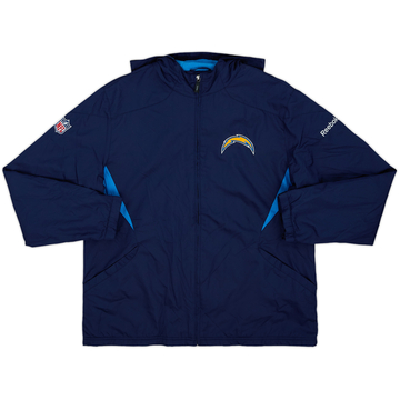 2011 San Diego Chargers Reebok Rain Jacket - 9/10 - (M)