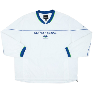 2009 Super Bowl XLIII Reebok Pullover Windbreaker Jacket - 7/10 - (4XL)