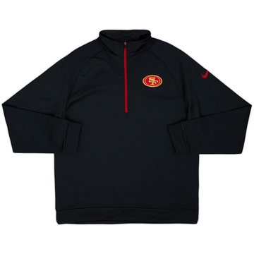 Top de entrenamiento de 1/2 cremallera Nike de los San Francisco 49ers 2017 - 10/10 - (L)