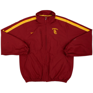 Chamarra de entrenamiento auténtica con cremallera completa Nike de los USC Trojans 2005 - 6/10 - (S)