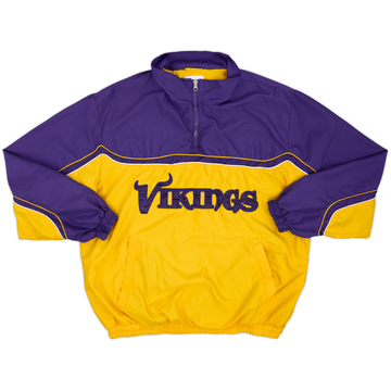 Chaqueta con cremallera de 1/4 de los Minnesota Vikings NFL 2008 - 8/10 - (XL)