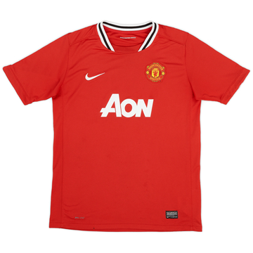 2011-12 Manchester United Home Shirt - 8/10 - (XL.Boys)