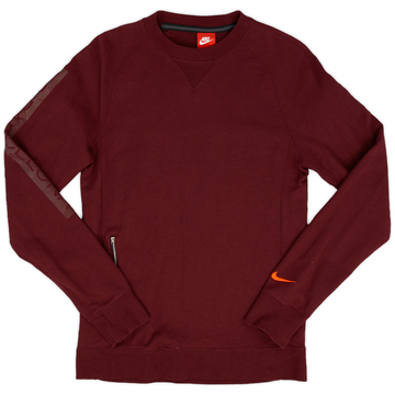 2017-18 Barcelona Nike Sweat Top - 9/10 - (S)