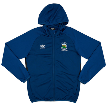2016-17 Linfield Umbro Hooded Track Jacket - 9/10 - (M)