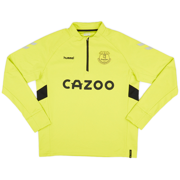 2020-21 Everton Hummel 1/4 Zip Drill Top - 7/10 - (XL)