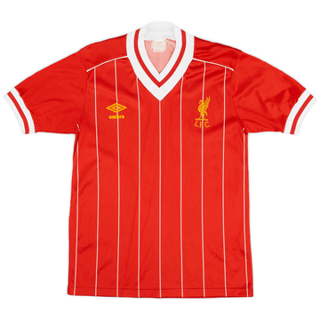 1982-85 Liverpool Home Shirt - 9/10 - (S)