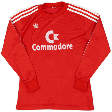 1984-89 Bayern Munich Home L/S Shirt #8 - 8/10 - (S)