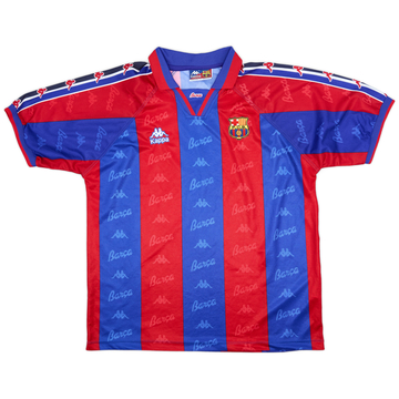 【数量限定】 1995-97 Barcelona (XL.Boys) - 8/10 - Shirt Home ウェア