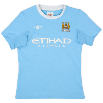 1997-99 Manchester City Signed Home Shirt - 6/10 - (M.Boys)