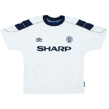 1999-00 Manchester United Away Shirt - 9/10 - (Y)