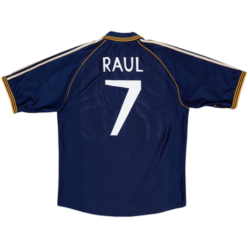 1998-99 Real Madrid Third Shirt Raul #7 - 6/10 - (S)