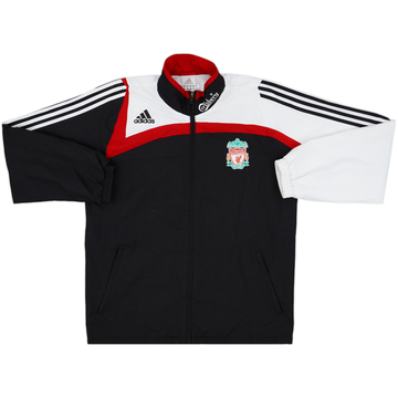 2007-08 Liverpool adidas Hooded Rain Jacket - 7/10 - (L)
