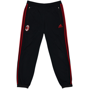 16-17 AC MILAN HONDA 10番 adidas M size赤黒