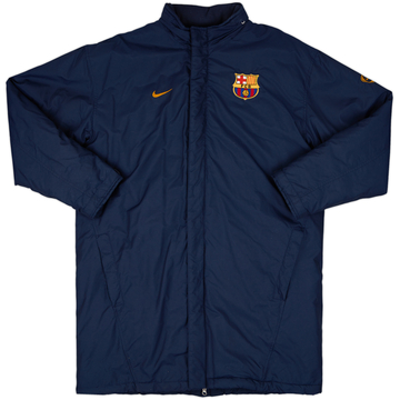 2002-03 Barcelona Nike Padded Bench Coat - 7/10 - (M)