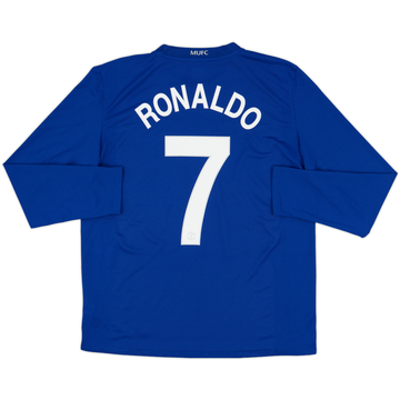 2008-09 Manchester United Third Shirt Ronaldo #7 - 7/10 - (XL) 2008-09 Manchester United Third Shirt Ronaldo #7 - 7/10 - (XL)