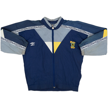 1991-92 Scotland Umbro Track Jacket - 8/10 - (M)