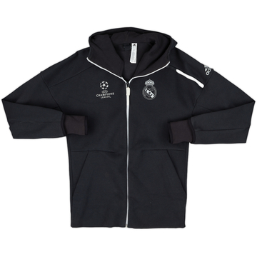 2013-14 Real Madrid adidas Hooded Track Jacket - 5/10 - (XS) 2013-14 Real Madrid adidas Hooded Track Jacket - 5/10 - (XS)