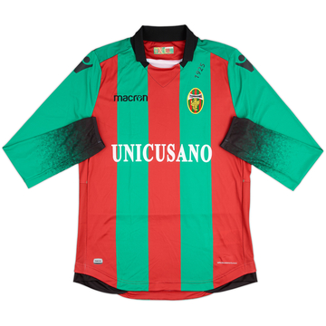 Camiseta de manga larga de local de Ternana 2018-19 - 9/10 - (XL)