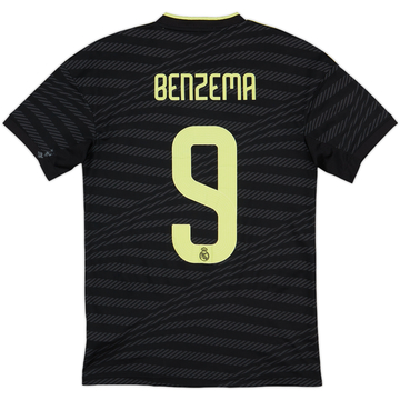 2022-23 Real Madrid Third Shirt Benzema #9