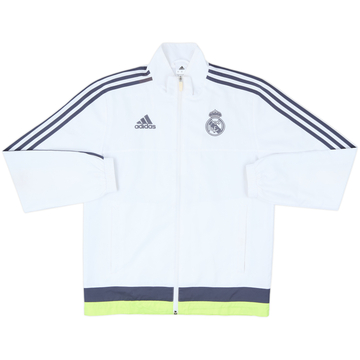 2015-16 Real Madrid adidas Track Jacket - 9/10 - (M)
