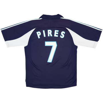 結婚祝い 2004-05 Arsenal Home Shirt Pires #7 - 8/10 - (L) ウェア