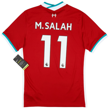 2020-21 Liverpool Home Shirt M.Salah #11