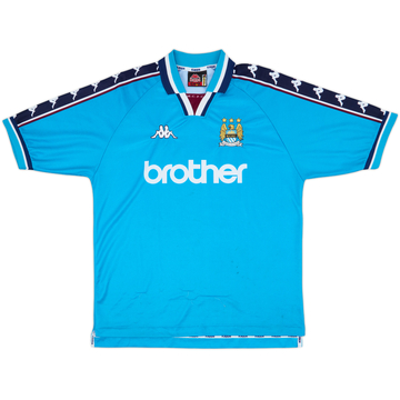 ウェア Manchester City 97/99 Home 1997-99 Manchester City Home Shirt - 8/10 - (XL)