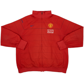 2008-09 Manchester United Nike Track Jacket - 9/10 - (XXL)