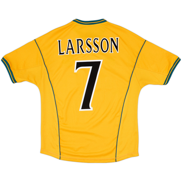 1997/99 Larsson #7 Celtic Vintage Umbro Home Football Shirt