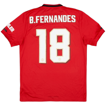 2019-20 Manchester United Camiseta de Local B.Fernandes #18 - 6/10 - (M)