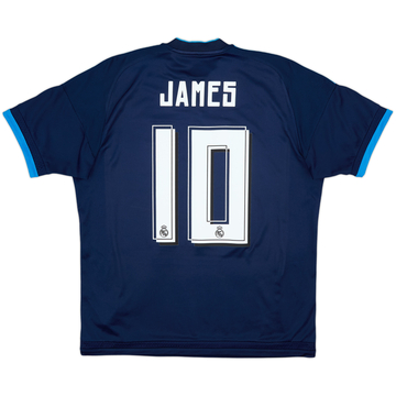 Camiseta de la tercera equipación del Real Madrid 2015-16 James #10 - 7/10 - (M)