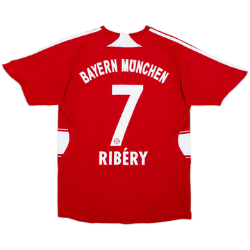 Camiseta de local del Bayern Munich 2007-08 Ribery #7 - 6/10 - (15-16 años)