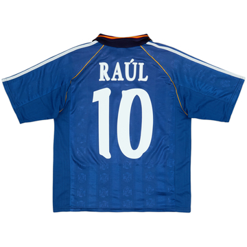 1999-00 España Camiseta Visitante Raul #10 - 5/10 - (M)