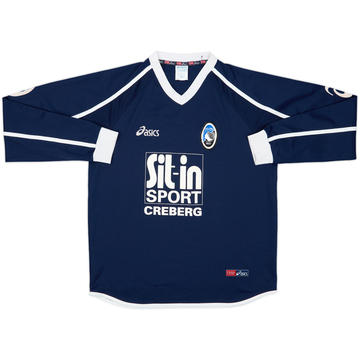 2002-03 Atalanta Asics L/S Training Shirt - 8/10 - (XL)