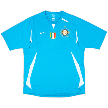 2007-08 Inter Milan Nike Anniversary Training Shirt - 9/10 - (M)