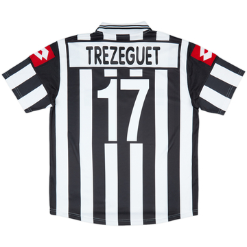 難ありJUVENTUS TREZEGUET 17 レプリカユニフォーム 2003-04 Juventus Away Shirt Trezeguet #17 (XL)