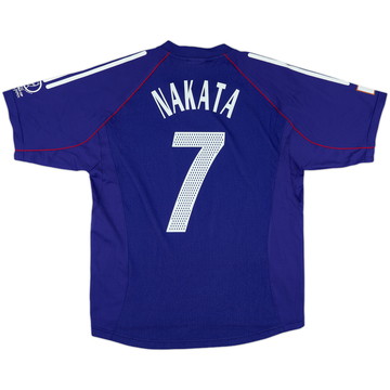 2001-02 Japan adidas T-Shirt Nakata #7 - 7/10 - (L)