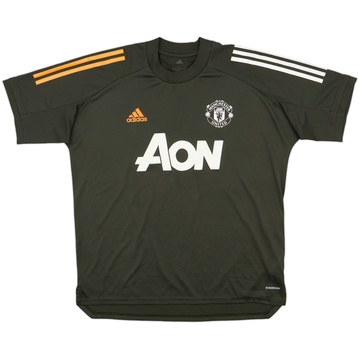 2020-21 Manchester United adidas Camiseta de Entrenamiento - 10/10 - (L)