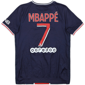 2021-22 Paris Saint-Germain Home Shirt Mbappe #7 - 8/10 - (M
