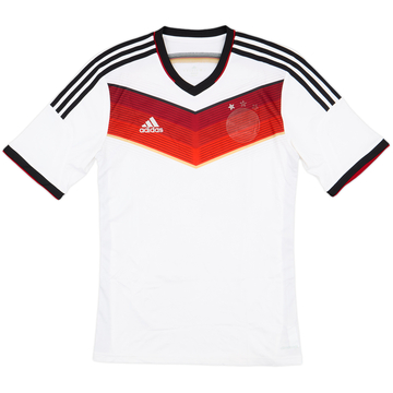 14's adidas × Germany Home Game Shirts 2014-15 Germany Home Shirt - 3/10 - (M)