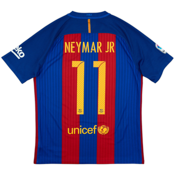 トップス NEYMAR.JR 2016-17 Barcelona Home Shirt Neymar Jr #11 - 9/10 - (L)
